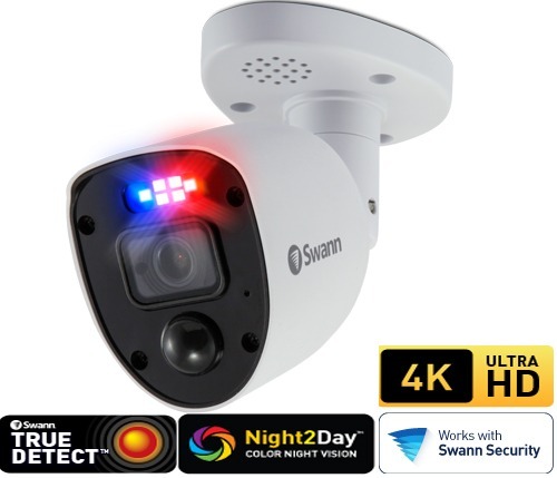 Swann analog wired outdoor security camera with night vision sale